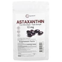 Mikroelementai, astaksantinas, 12 mg, 120 minkštųjų kapsulių