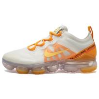 Nike Air VaporMax 2019 Balti Oranžinės Žievelės Moteriški AR6632-102 40