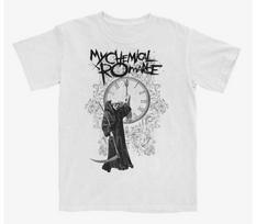 My Chemical Romance Grim Reaper Clock T-Shirt Unisex Size S-5XL Unisex T-Shirt XL
