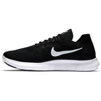 Nike Free Rn Flyknit 2017 Black White 880843-001 44.5