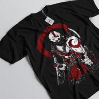 Kratos Marškinėliai Dievo karas Marškinėliai Vaiduoklis iš Spartos Unisex Marškinėliai Visų dydžių Unisex Marškinėliai M black