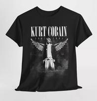 Kurt Cobain tee Unisex Cotton Nirvana Fan gift T-Shirt Size S-5XL DO258 Unisex T-Shirt XL