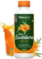 Vitasierra šaltalankių minkštimo koncentratas (300 ml) - Storas ir grynas 100% šaltalankių minkštimas - Pakanka iki 50 stiklinėms šaltalankių sulčių