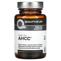Gyvenimo kokybė, AHCC RX, 300 mg, 60 minkštųjų gelių