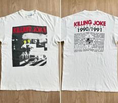Killing Joke 90-ųjų Ekstremalumas Retro Stilius 2 Pusių Perdirbta Marškinėliai Unisex S-5XL Unisex Marškinėliai S
