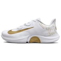 Nike X Naomi Osaka Court Air Zoom Gp Turbo 'Baltas Metalinis Auksas' Moteriški DX0341-100 35.5
