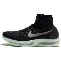 Nike Lunarepic Flyknit Lb Juoda Metalo Sidabro Moteriški 827403-003 38