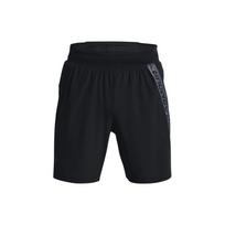 Under Armour Elastic Waist Straight-Leg 7-Inch Running Shorts Men Bottoms Black 1377003-001 M