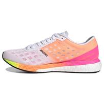 Adidas Adizero Boston 9 Balti ir Screaming Pink Moteriški sportbačiai H68744 36⅔