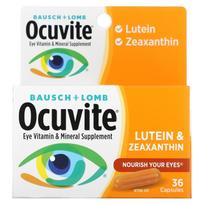 Occuvite, liuteinas ir zeaksantinas, 36 kapsulės