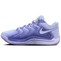 Nike KD 17 Neslystantys Atsparūs dilimui Žemi Krepšinio Bateliai Vyriški Violetiniai Mėlyni FJ9488-500 40.5