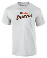 Kinder Bueno šokoladukai marškinėliai Unisex marškinėliai M
