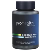 ProHealth Longevity, Calcium AKG Longevity, 1,000 mg, 60 capsules (500 mg per capsule)