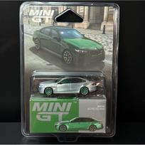 Mini GT CHASE Modeliukas 1/64 2024 BMW M5 (G90) Isle of Man, green metallic