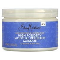 SheaMoisture, Mongongo ir Jojobos aliejus, Didelio poringumo drėgmę papildanti kaukė, 312 g (11oz)