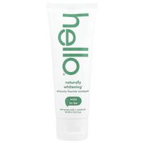 Hello, Natural Whitening Fluoride Toothpaste, Farm Grown Mint, 4.7 oz (133 g)