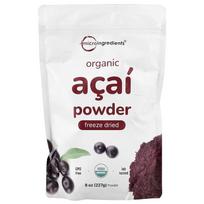 Micro Ingredients, Organic Acai Powder, Freeze-Dried, 8 oz (227 g)