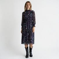 BodyFlirt violetinė, ilga moteriška suknelė, XXS/XS dydis, XXS/XS