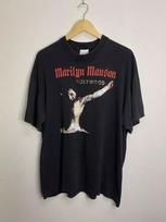 Marilyn Manson Roko Grupė Klasikinis Stilius Unisex Sunkaus Medvilnės Marškinėliai Pakartotinis Spaudimas Unisex Marškinėliai XXL