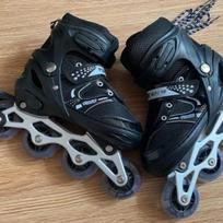 Children's Flashing Four-Wheel Roller Skates