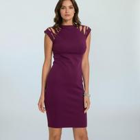 Violetinė moteriška suknelė, XXS/XS dydis, BodyFlirt, XXS/XS