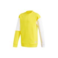 Adidas X Classic Lego Collaboration Color Block Pullover Round Neck Long Sleeve Sweatshirt Kids sweatshirt Yellow GN6774 A116