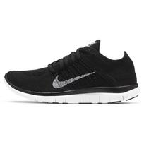 Nike Free 4.0 Flyknit Juoda Balta 2020 Moteriški 631050-001 36