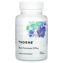 Thorne, Basic Nutrients 2/d., 60 kapsulių
