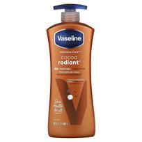 Vazelinas, intensyvios priežiūros losjonas, kakavos spinduliavimas, 20,3 fl uncijos (600 ml)