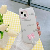 Telefono dėklas Samsung Galaxy S25 S24 S23ultra A36 A56, mielas stovas, animacinis katinas, minkštas silikonas, apsaugantis nuo kritimo, smūgiams atsparus galinis dangtelis Galaxy S25 Ultra