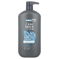 Dove, Men + Care, Kūno ir veido prausiklis, Clean Comfort, 30 fl oz (887 ml)