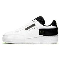 Nike Air Force 1 Type Baltas Juodas Volt AT7859-101 40.5