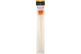 Poe Lang Target Wooden 30″ D-027A-B1 Medinės strėlės 5 vnt.