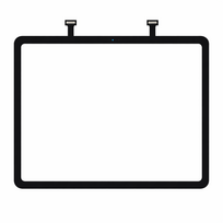 Apple iPad 10.9 (2022 / 10th Gen) / iPad 11 2025 ( A16 ) lietimui jautrus stikliukas (Juodas) (Original / New)