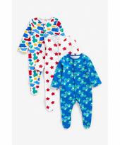MOTHERCARE šliaužtinukas ilgomis rankovėmis, 3 vnt., BB410