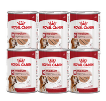 ROYAL CANIN® Medium Ageing 7+ 6x410 g šlapias maistas, paštetas, skirtas vyresniems nei 7 metų vidutinio dydžio veislių šunims