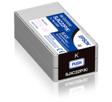 Epson SJIC22P(K) (C33S020601) Rašalinė kasetė, Juoda