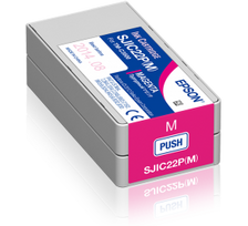 Epson SJIC22P(M) (C33S020603) Rašalinė kasetė, Purpurinė