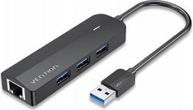 Vention Hub 5w1 Vention USB 3.0 + adapter Gigabit Ethernet