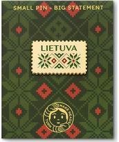 Ženkliukas MAKE HEAD TURN Postage Stamp Lietuva
