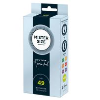 Prezervatyvai Mister Size 49 (10 vnt.)