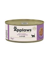APPLAWS Cat Tin 156 g kačių šlapias maistas su skumbrėmis ir sardinėmis