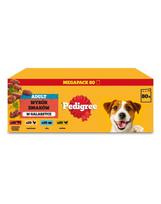 PEDIGREE Suaugusiųjų Skonių Pasirinkimas želė 80x100 g drėgnas maistas šunims