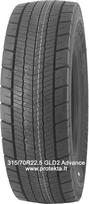 Padanga 315/70R22.5 GLD2 Advance 18PR 154/150L TL M+S 3PMSF,  315/70 R22.5