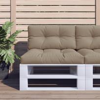 Paletės pagalvėlė taupe spalvos 70x40x12cm audinys