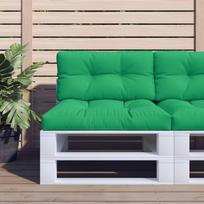 Paletės pagalvėlė žalios spalvos 80x40x12cm audinys