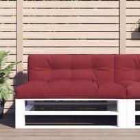 Paletės pagalvėlė raudonojo vyno spalvos 120x40x12cm audinys