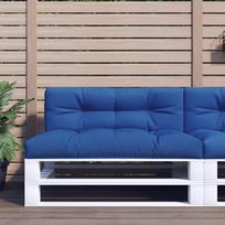 Paletės pagalvėlė karališka mėlyna 120x40x12cm audinys