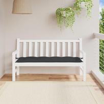 Sodo suoliuko pagalvėlė juodos spalvos 150x50x7cm audinys