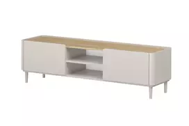 Tv Set Elivo 170 cm - Cashmere / Oiled Oak / Cashmere Legs